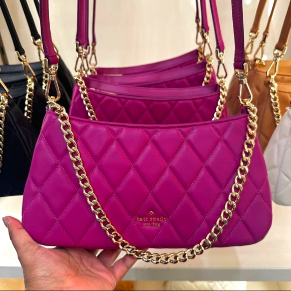 NWT Kate Spade KH428 Carey Convertible Crossbody in Baja Rose - Picture 2 of 5